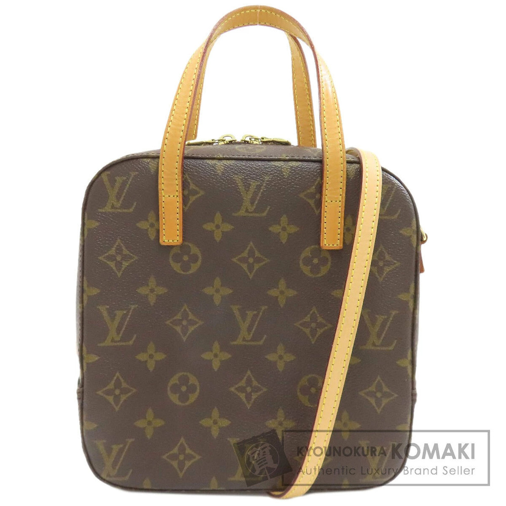 Louis Vuitton Spontini Handbag Monogram Canvas